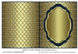 Glitter Trellis Blank Cut & Fold Card 3