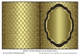 Glitter Trellis Blank Cut & Fold Card 4