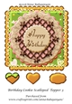 Birthday Cookie Scalloped Topper 3