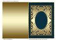 Various Occasions Blank Card with Oval Center (3)