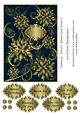 Fantasy Artistic Floral Card Front 3