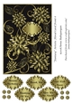 Fantasy Artistic Floral Card Front 6