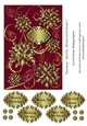 Fantasy Artistic Floral Card Front 7