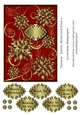 Fantasy Artistic Floral Card Front 9