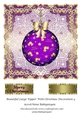 Beautiful Large Topper With Christmas Decoration 4