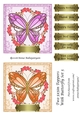 Two 5x5in Toppers With Butterfly Set 5