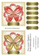 Two 5x5in Toppers With Butterfly Set 8