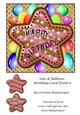 Star & Balloons Birthday Card Front 6