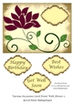 Various Occasions Card Front With Flower 2