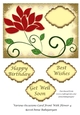 Various Occasions Card Front With Flower 4