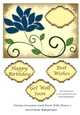 Various Occasions Card Front With Flower 5