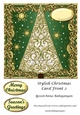 Stylish Christmas Card Front 2