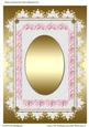 Fancy This Scalloped Lace Edge Blank Card 14
