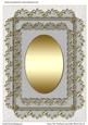 Fancy This Scalloped Lace Edge Blank Card 19