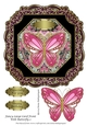 Fancy Large Card Front With Butterfly 2