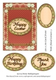 5in x 7in Card Front With Floral Corners 3