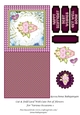 Cut & Fold Card With Cute Pot of Flowers For Various Occasions 1