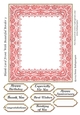 Blank Card Front With Beautiful Border 3