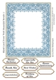 Blank Card Front With Beautiful Border 7