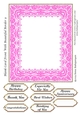 Blank Card Front With Beautiful Border 9