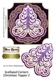 Scalloped Corners Christmas Topper 2