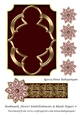 Bookmark Flower Embellishments & Blank Topper 6