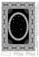 Christmas Large Blank Card Front With White Fancy Frame 2