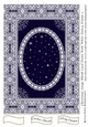 Christmas Large Blank Card Front With White Fancy Frame 3