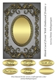 Blank Card Front With Embossed Frame 2