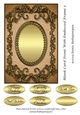 Blank Card Front With Embossed Frame 5