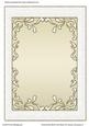 Ornamental Blank Card Base for Various Occasions 2