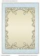 Ornamental Blank Card Base for Various Occasions 3