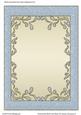 Ornamental Blank Card Base for Various Occasions 4