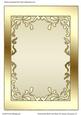 Ornamental Blank Card Base for Various Occasions 10