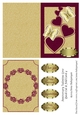 Anniversary Valentine Love Quick Cut & Fold Card 4