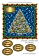 Freestyle Christmas Tree Card Front 3