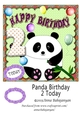 Panda Birthday 2 Today