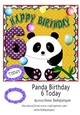 Panda Birthday 6 Today