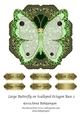 Large Butterfly on Scalloped Octagon Base 2