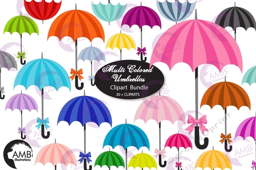 Umbrella Clipart AMB-2616