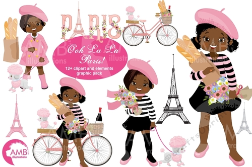 Ooh Lala Paris Clipart AMB-2790