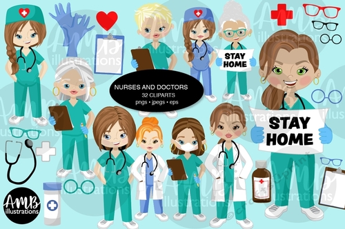 Paramedic Clipart AMB-2806