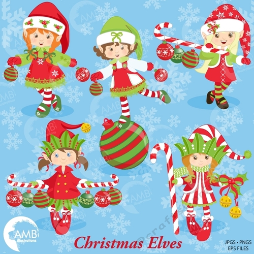 Christmas Elves Christmas AMB-195