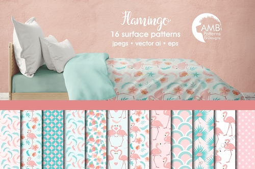 Fancy Flamingo Papers AMB-1045