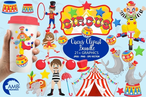 Circus Clipart AMB-1158