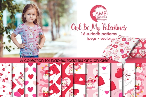 Valentine Owl Papers AMB-1181