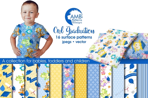 Graduation Owl Papers AMB-1217