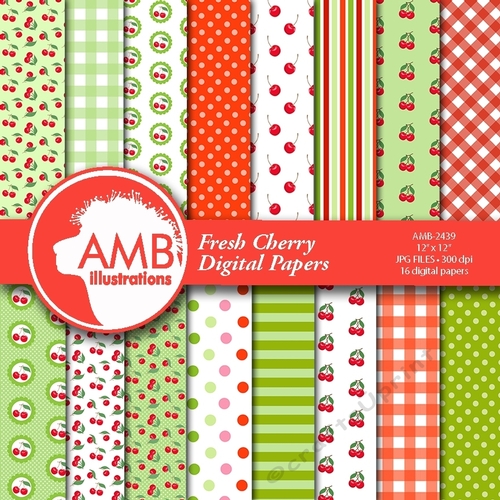 Fresh Cherry Papers AMB-2439