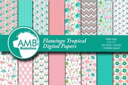 Tropical Flamingo Papers AMB-2620
