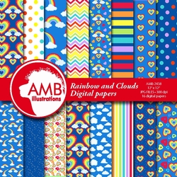 Rainbow and Clouds Papers AMB-2438